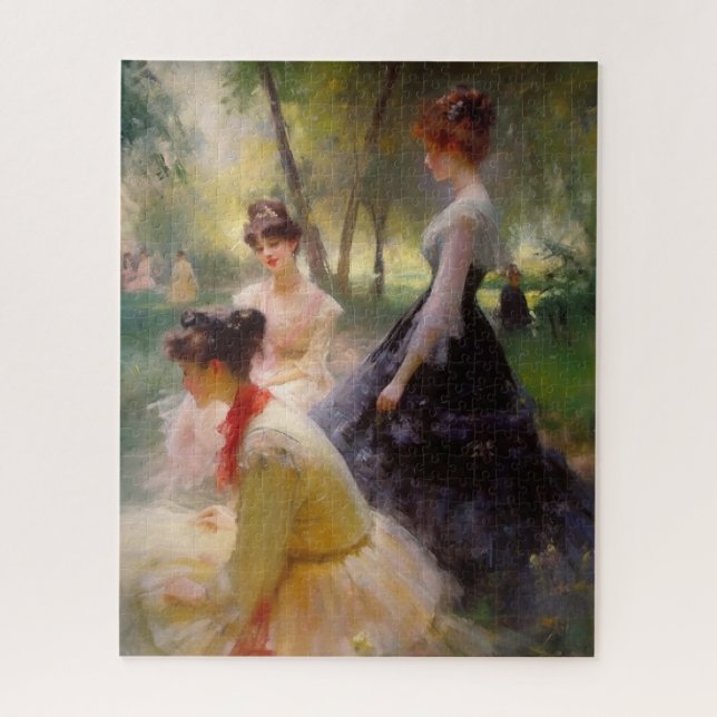 3 Friends Together  Jigsaw Puzzle (Vertical)