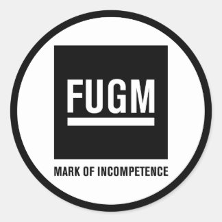 3" FUGM by SAB Sticker