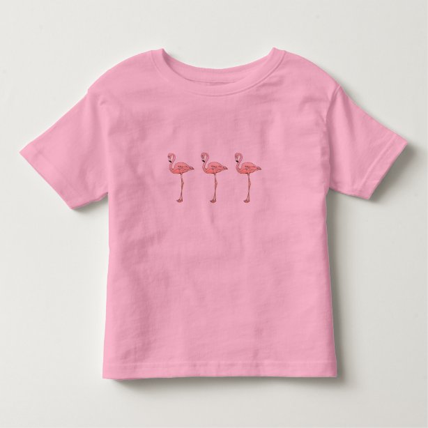 Funny Pink Flamingo Cartoons Clothing - Apparel, Shoes & More | Zazzle CA