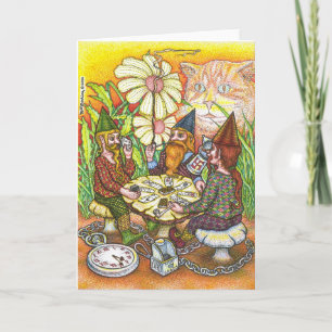 3 Gnomes Greeting Card