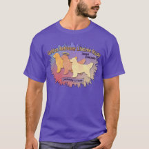 3 Golden Stars - purple banner dark colours