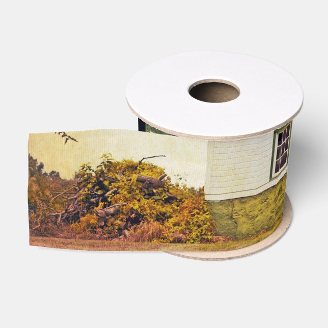 3" Grosgrain Ribbon Sunset Barn Country Rustic Fie (Spool)