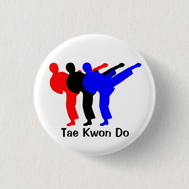 3 Guys TKD Button (Front)