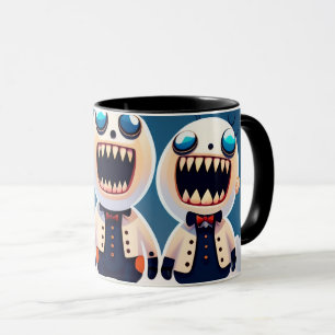 3 Halloween Zombie Mug