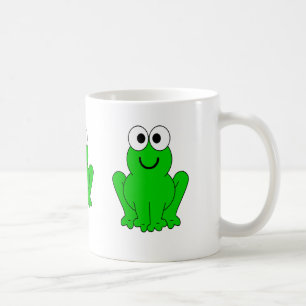 3 happy frogs coffee mug