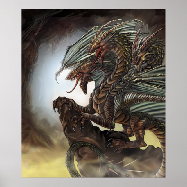 3-Headed Dragon Poster (Front)