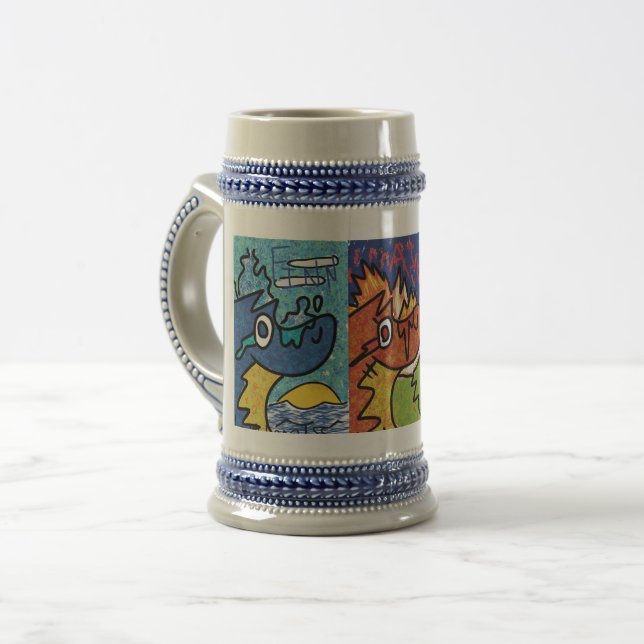 3-Headed Dragon Stein (Front Left)
