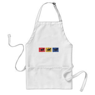 3-Horse-Riders Standard Apron