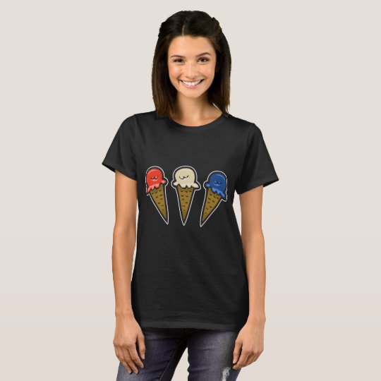 3 Ice Cream Cones #1 T-Shirt