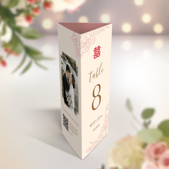 3 in 1 Table number, Menu & Picture Card (Creator Uploaded)