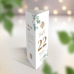3 in 1 Table number, Menu & thank you card<br><div class="desc">This is a 3 in 1 card with Table Number,  Menu and Thank you Note. This design will print flat without score line. Please fold the card by using the score lines on the back or base on the measurement shown in the picture.</div>