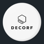 3 Inch Circle Magnet<br><div class="desc">3 Inch Circle Magnet With Logo</div>