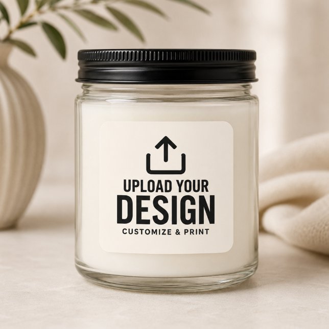 3" Ivory Blank Small Business Label Sticker (Creator Uploaded)