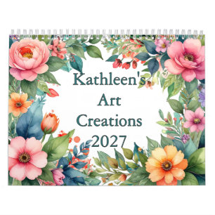 3 Kathleen's Art Creation Whimsical Art Calendar