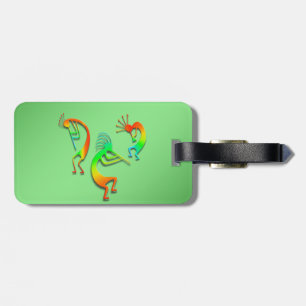 3 Kokopelli #110 Luggage Tag