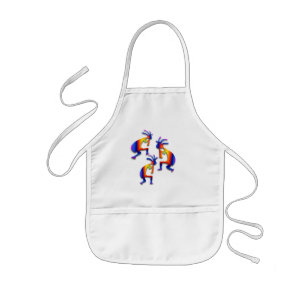 3 Kokopelli #19 Kids Apron