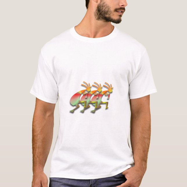 3 Kokopelli #42 T-Shirt (Front)