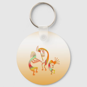3 Kokopelli_#51 Keychain