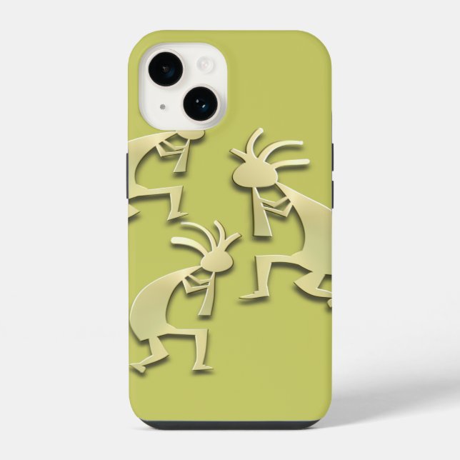 3 Kokopelli #57 iPhone Case (Back)