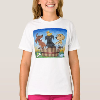 3 Labs in a Tub Shirt