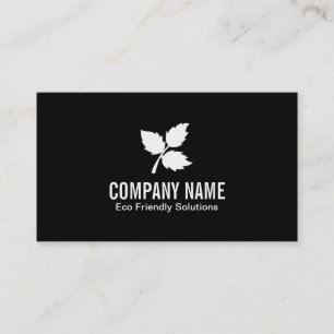 3 Leaf   Eco Friendly Business Card