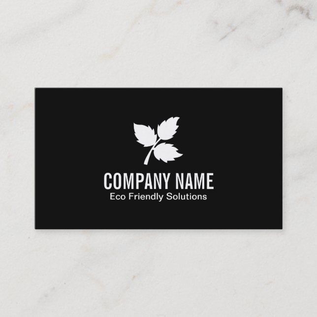 3 Leaf | Eco Friendly Business Card (Front)