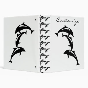 3 Leaping Porpoises Thunder_Cove Binder