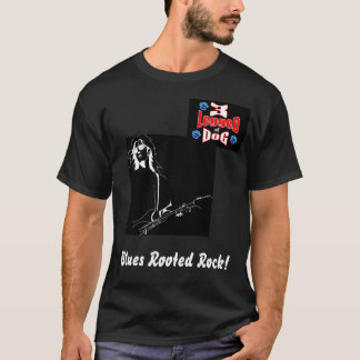 3 Legged Dog Black Tee Shirt