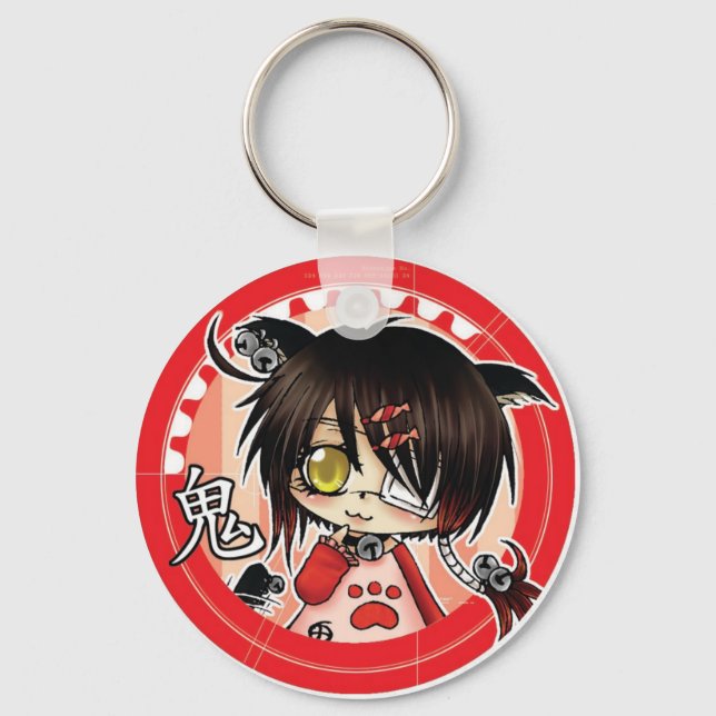 3 Mao Keychain (Front)