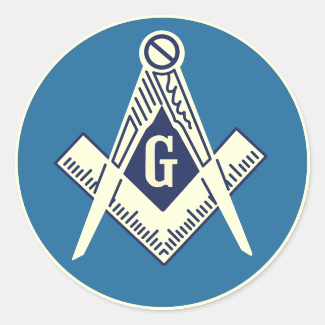 3" Masonic Sticker (Front)