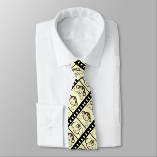 3 Monkeys necktie