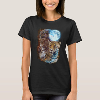 3 Moon Jaguar Genus Panther Cat Animal T-Shirt