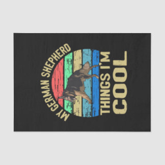 3 My German Shepherd Thing I'm Cool Vintage Tissue Paper