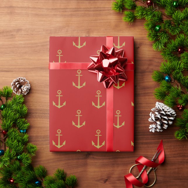 #3 Nautical Haven Wrapping Paper "Big Size" (Holiday Gift)