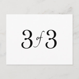 3 of 3 (youngest child) postcard