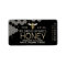 3 oz Honey Jar Label Queen Bee Honeycomb