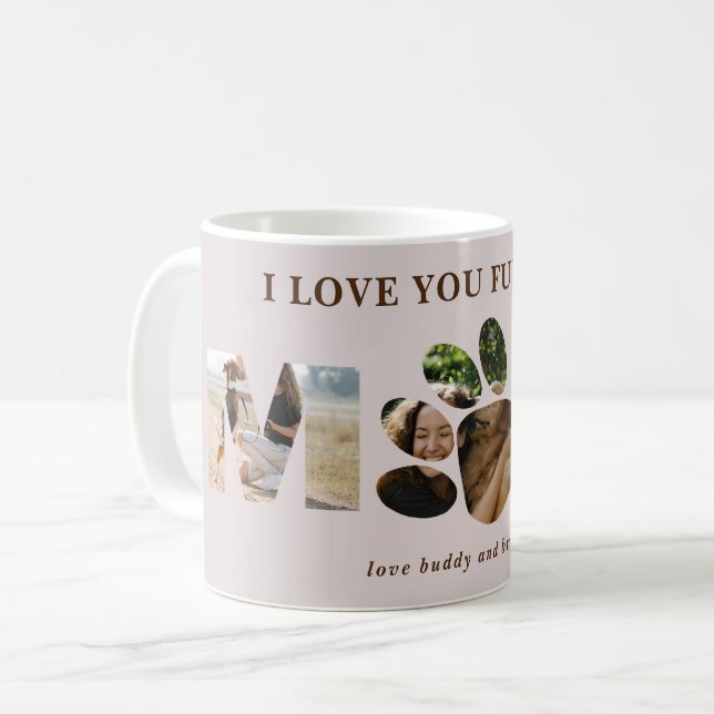 3 Patrouilles Photo Fur Chien Maman Mug Personnali (Devant gauche)
