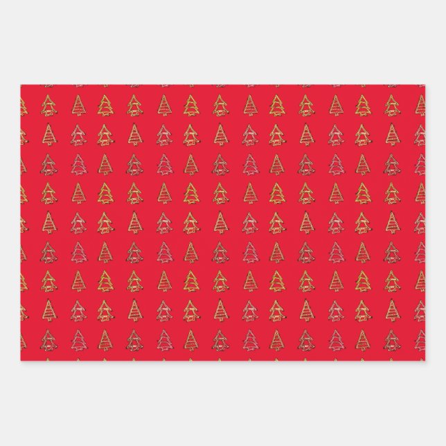 3 pc. Papier d'enveloppement d'arbre écoénergétiqu (Devant)