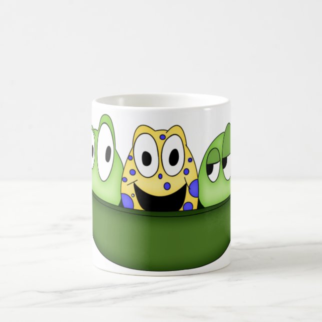 3 Peas In A Pod Coffee Mug (Center)