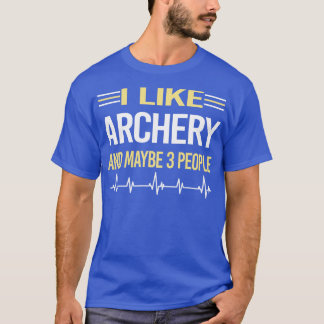 3 People Archery Archer Arrow Arrows Bow  T-Shirt