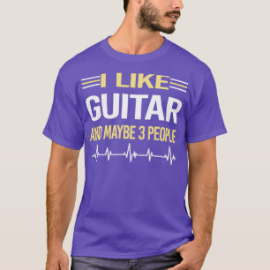 3 People Playing Guitar Guitarist  T-Shirt