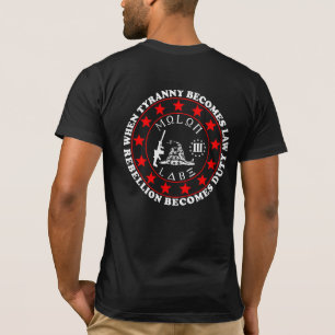 3-Percenter, Molon Labe, Gadsden Snake, T-Shirt