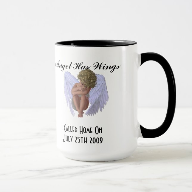 #3 Personalize Your Wings Mug (Right)