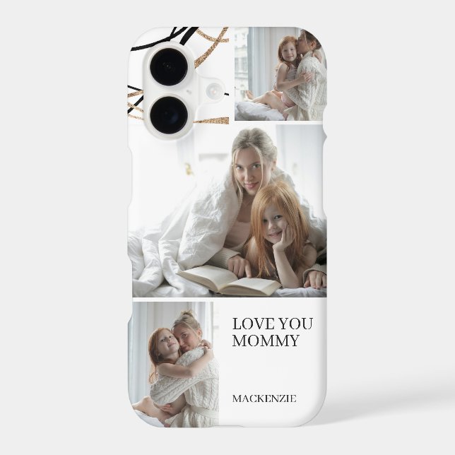  3 Photo Collage and Text Personalized (Back)