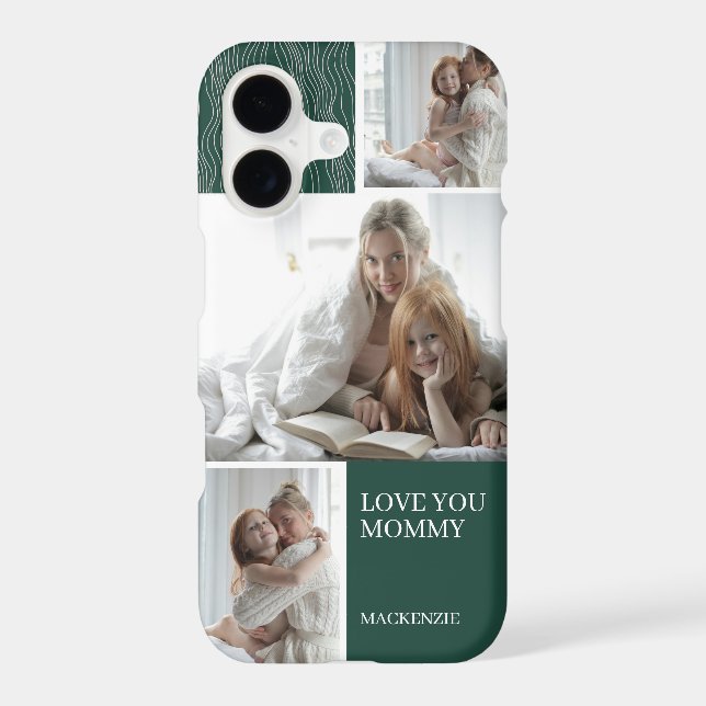  3 Photo Collage and Text Personalized (Back)