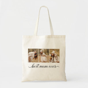 3 Photo Collage Best Mom Ever Tote Bag