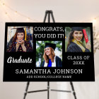 3 Photo Collage Congrats Grad 2025 Graduation 