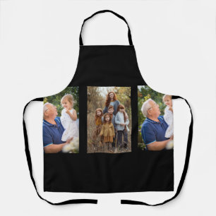 3 Photo Collage custom Apron