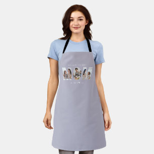 3 photo collage mom apron