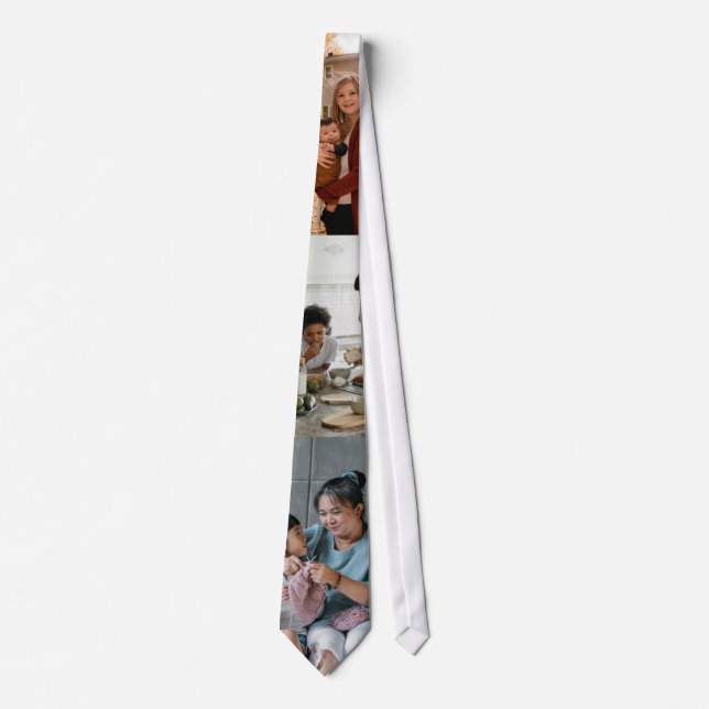 3 Photo Customized Collage Tie (Front)